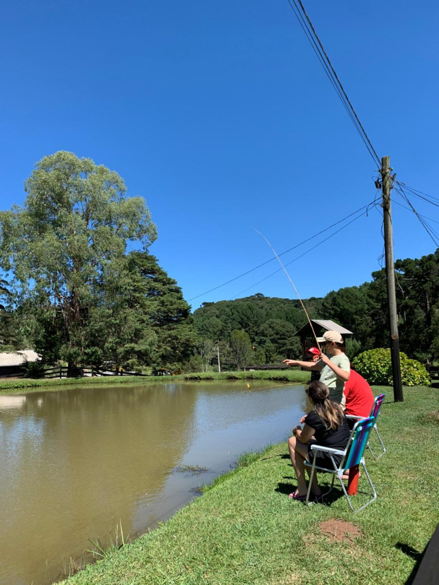Villa Leão De Judá Canela Esterno foto